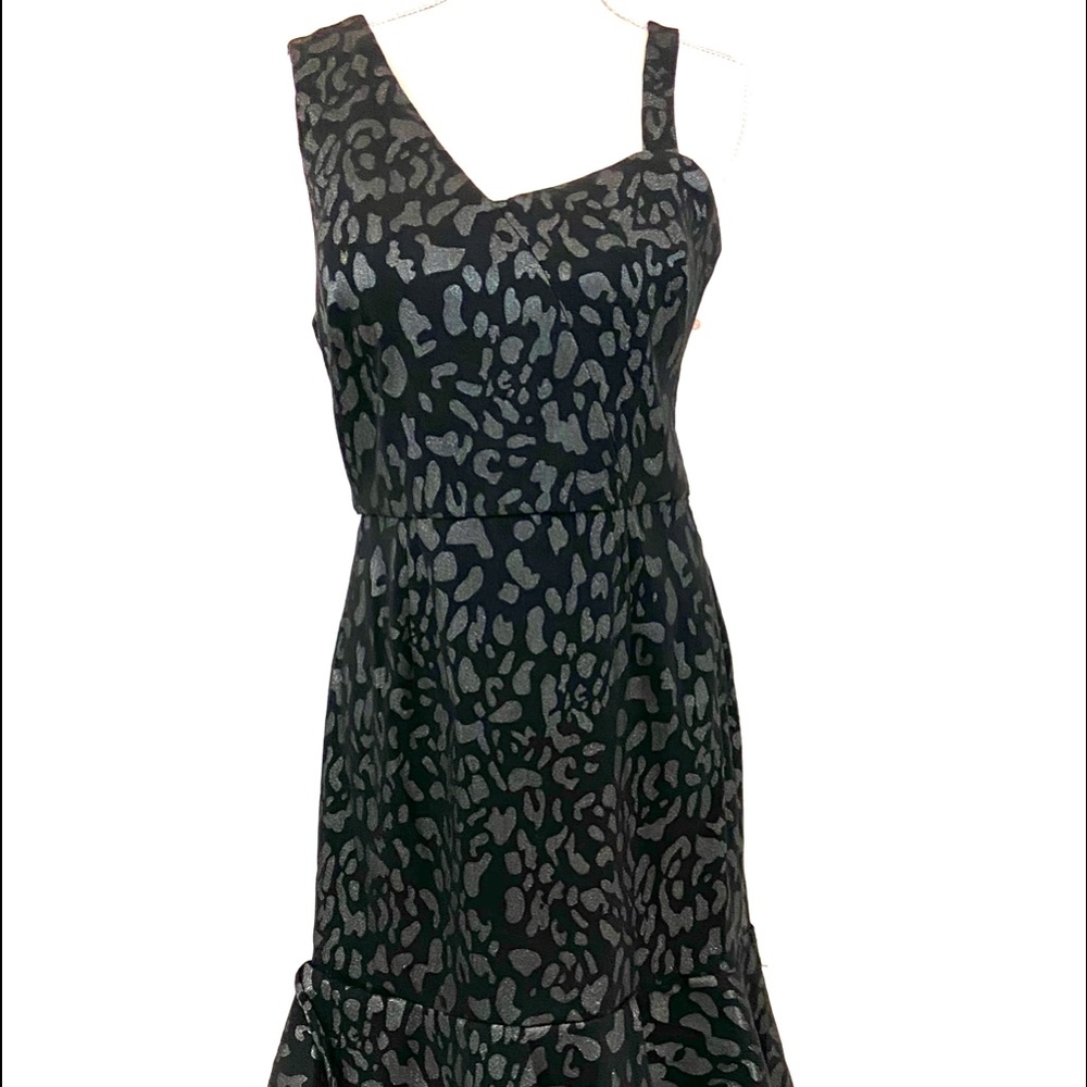 BLACK DRESS ANIMAL PRINT by LAUNDRY